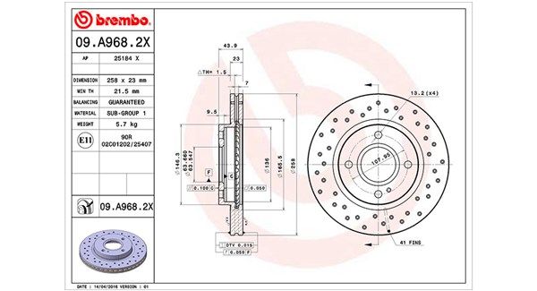 MAGNETI MARELLI Bremžu diski 360406077802